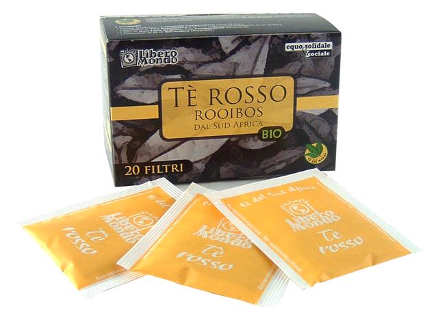 Té rosso in filtri BIO